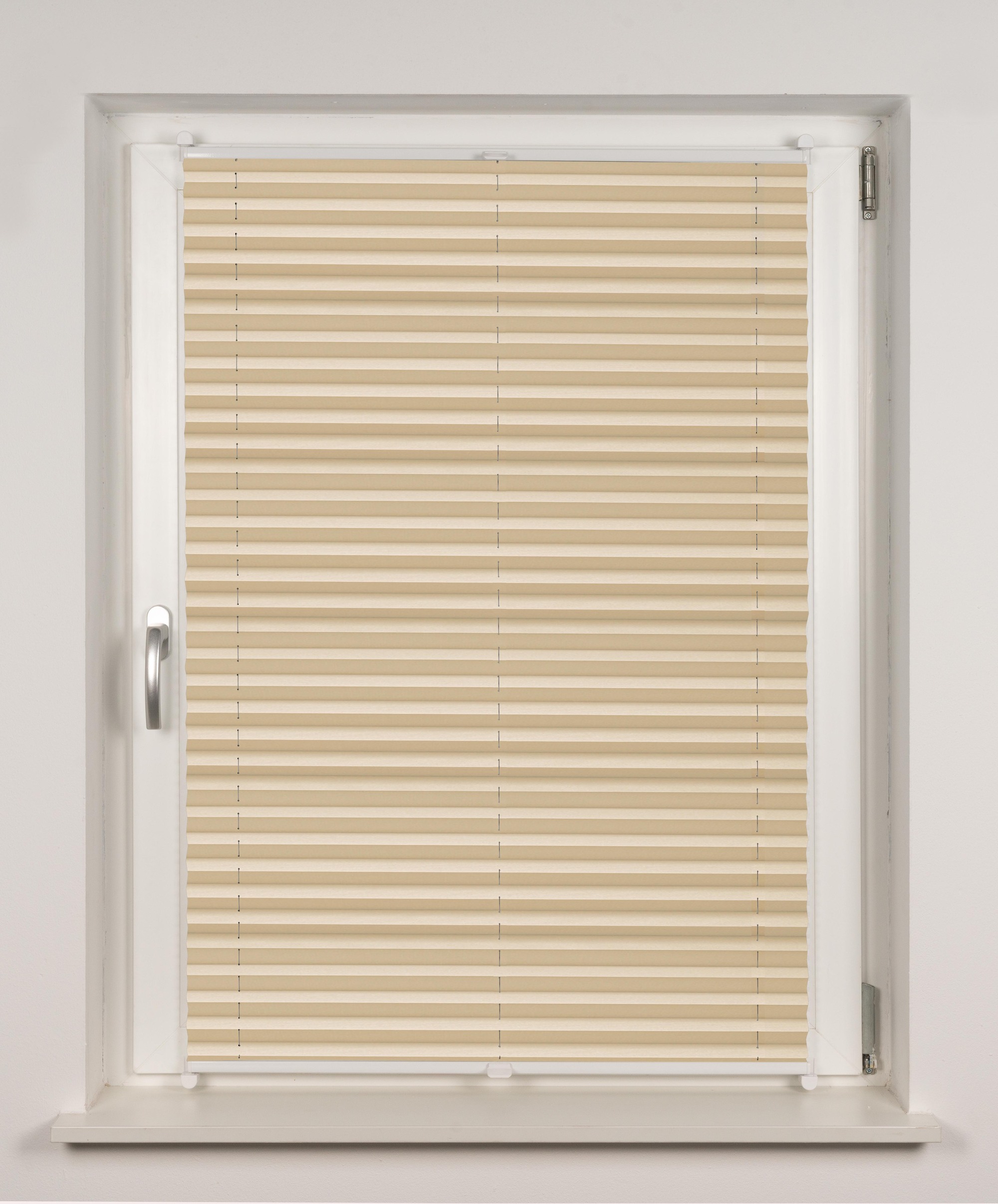 Plissee Thermo Klemmfix ohne Bohren Farbe Beige eBay